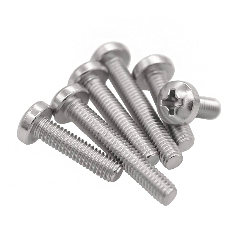 M2 x 10 mm  Pan Head Phillips Machine Screw SUS304 Stainless Steel Inox DIN 7985