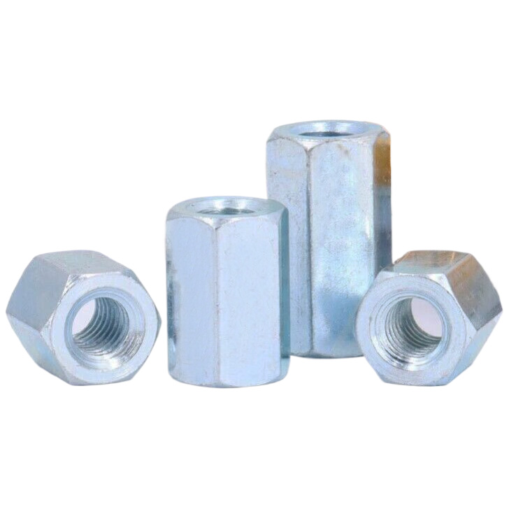 4-40 x 1/4" Hex Stand off Spacers Female-Female Steel Blue Zinc Plated 