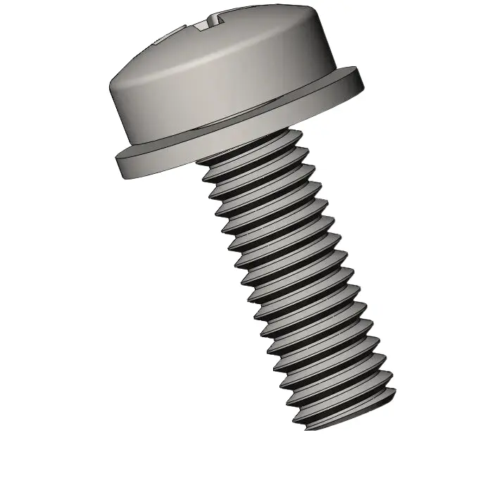 M3 x 9mm Pan Head Phillips SEMS Screws with Flat Washer SUS304 Stainless Steel Inox