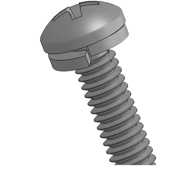 5-40 x 7/16" Pan Head Phillips SEMS Screws with Spring Washer SUS304 Stainless Steel Inox