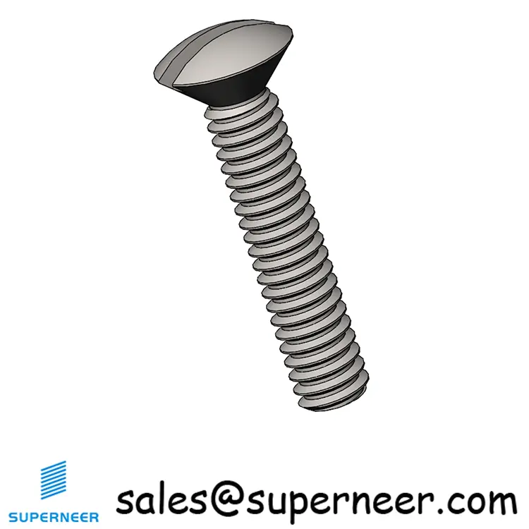 M2 x 10 mm Oval Head Slotted Machine Screw SUS304 Stainless Steel Inox DIN 964