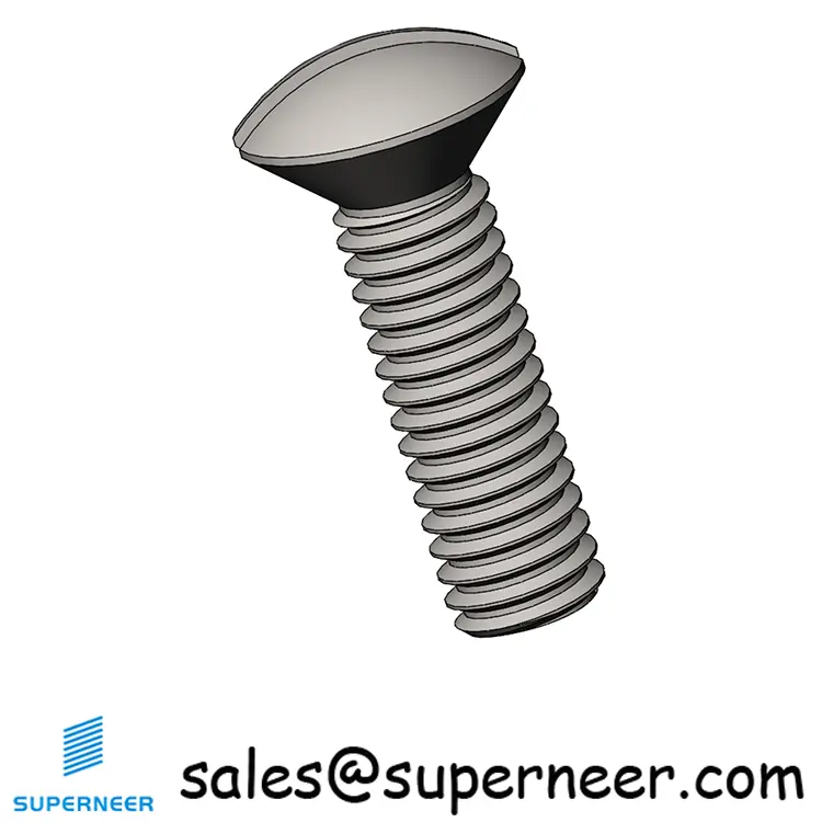 M3.5 x 12 mm Oval Head Slotted Machine Screw SUS304 Stainless Steel Inox DIN 964