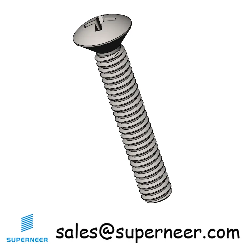 M2 x 12 mm  Oval Head Phillips Machine Screw SUS304 Stainless Steel Inox DIN 966