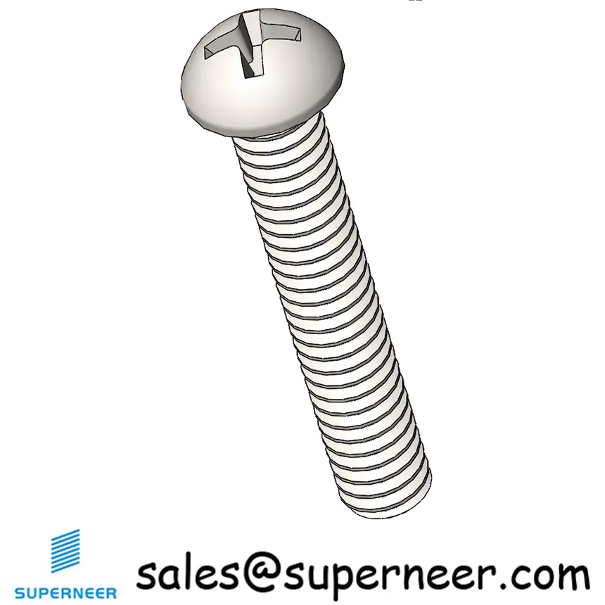 M2 x 12 mm Round Head Phillips Machine Screw SUS304 Stainless Steel Inox