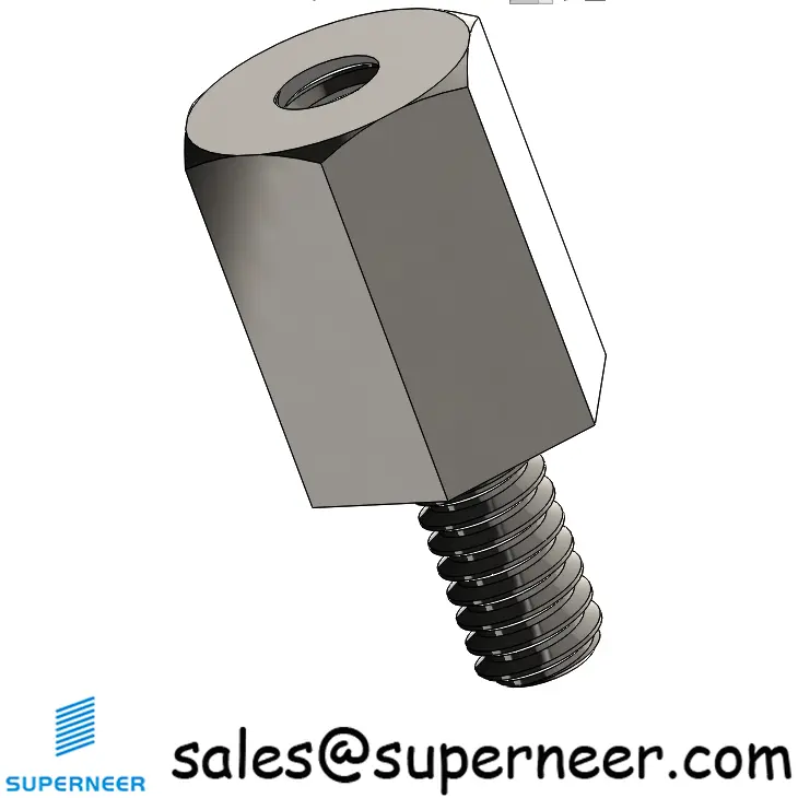 2-56 x 1/4" Standoff Screw SUS303 Stainless Steel Inox Hex Male Female Spacers 