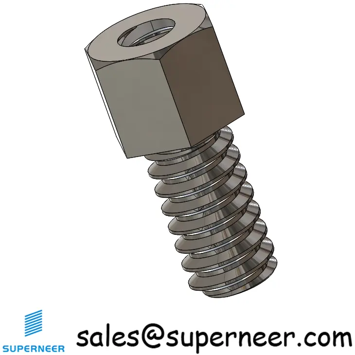 6-32 x 5/32" SUS303 Stainless Steel Inox Standoff Spacer Hex Male Female Screws Fastener