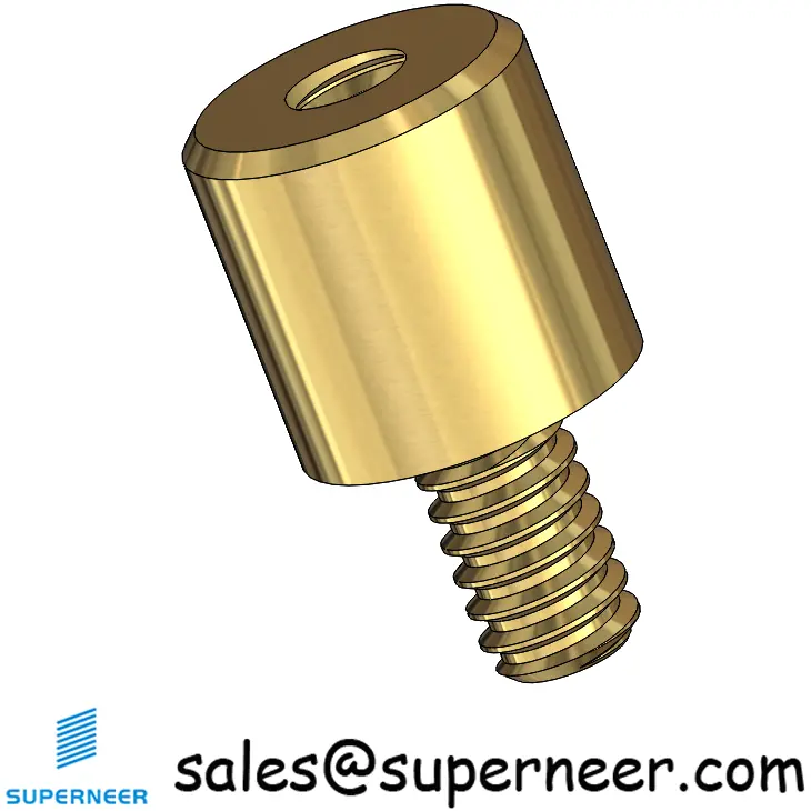 4-40 x 1/4" Round Male Female Brass Standoffs & Spacers