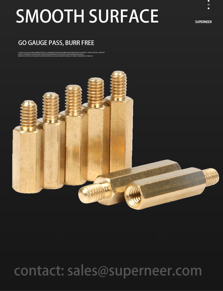 M3.5 x 18mm Brass Spacers Hex Male Female Standoffs