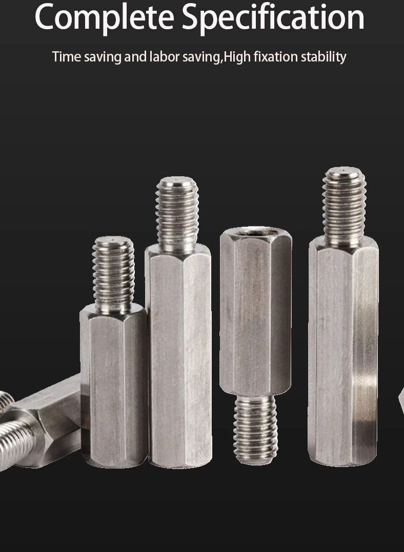 2-56 x 11/32" Standoff Screw SUS303 Stainless Steel Inox Hex Male Female Spacers 