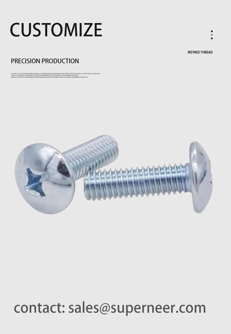 M6 x 14 mm Truss Head Phillips Machine Screw Steel Blue Zinc Plated JIS B 1111