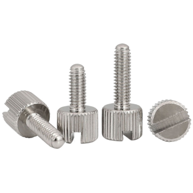 Sus303 Stainless Steel Slotted Thumb Screw