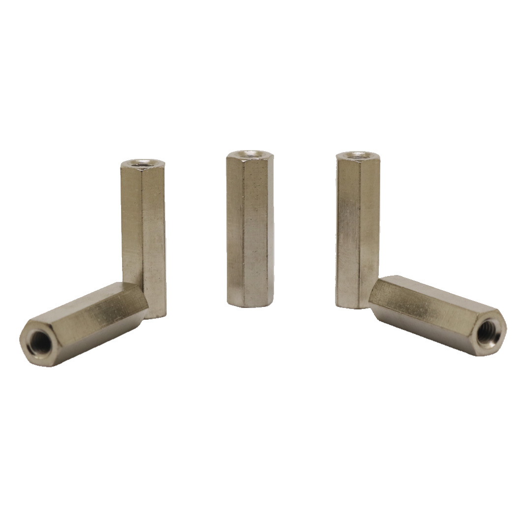 Sus303 Stainless Steel Female to Female Spacer | Brass | Stainless Steel | Blue Zinc